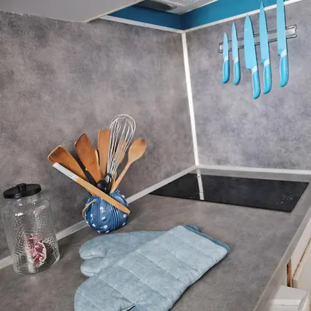 Cozy One-bedroom With Veranda And Parking Font-Romeu-Odeillo-Via